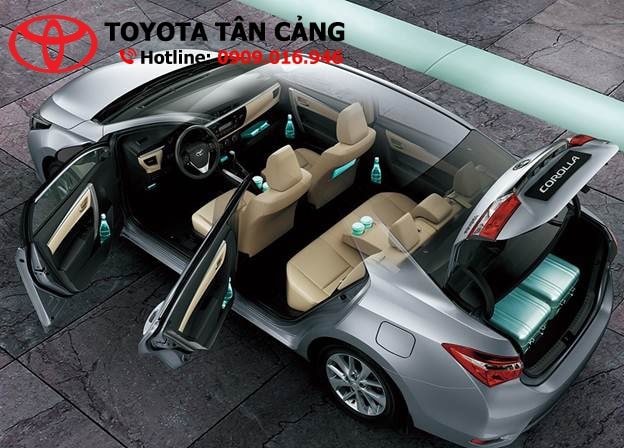 Hệ thống an toàn tối ưu trên Toyota Corolla Altis 2016