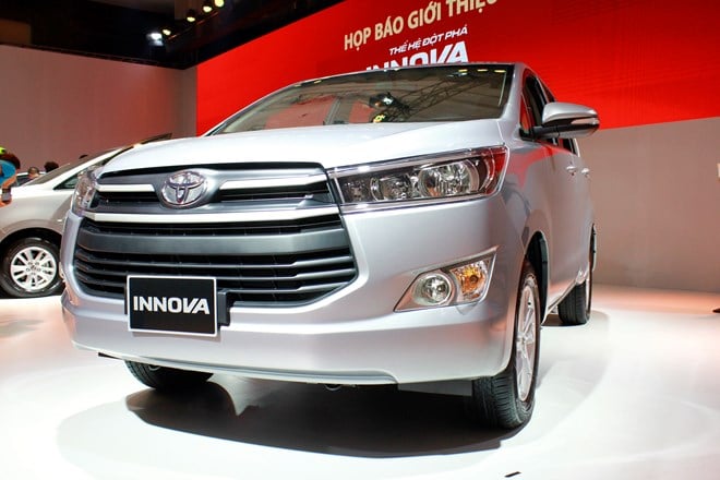 Giới thiệu xe Toyota Innova 2017 phiên bản hoàn toàn mới ra mắt