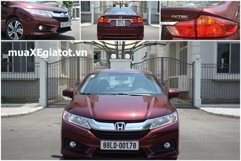 honda city exterior muaxeigiatot copy - Nên chọn Honda City hay Mazda2 Sedan tại Việt Nam - Muaxegiatot.vn