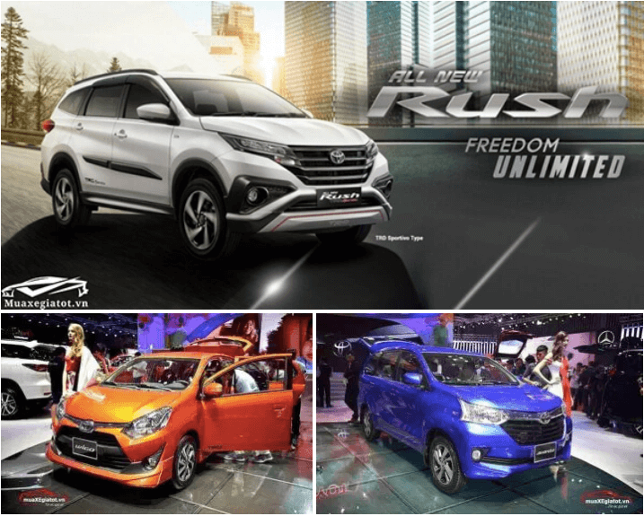 Những mẫu xe Toyota sắp ra mắt Việt Nam : Rush, Wigo và Avanza 2018