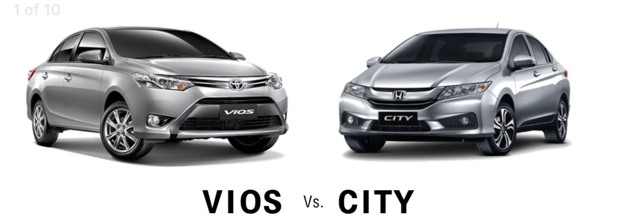 So sánh Toyota Vios G với Honda City TOP