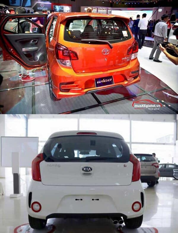 so sanh toyota wigo va kia morning muaxegiatot vn 2 - So sánh Toyota Wigo 1.2 AT 2021 với Kia Morning S AT 2021 số tự động - Muaxegiatot.vn