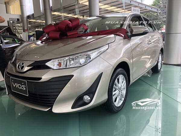 toyota vios 2018 mau nau vang be muaxegiatot vn - Toyota Vios E MT 2021 giá bán kèm khuyến mãi #1 - Muaxegiatot.vn