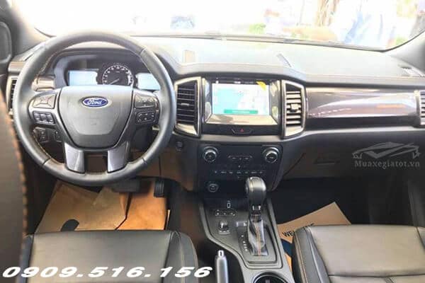 Nội thất xe Ford Ranger 2019 Wildtrak