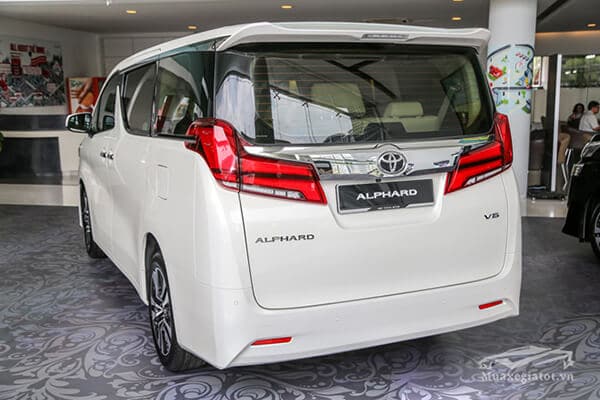 duoi xe toyota alphard 2019 muaxegiatot vn - Tư vấn mua xe Toyota Alphard trả góp - Muaxegiatot.vn