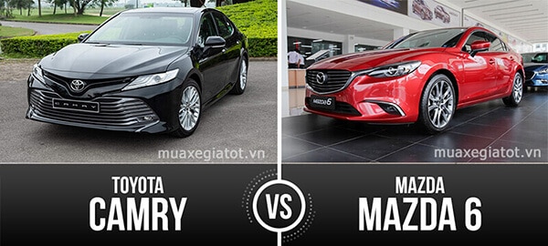  Compara Camry 2.5Q con Mazda 6 2.0 Premium