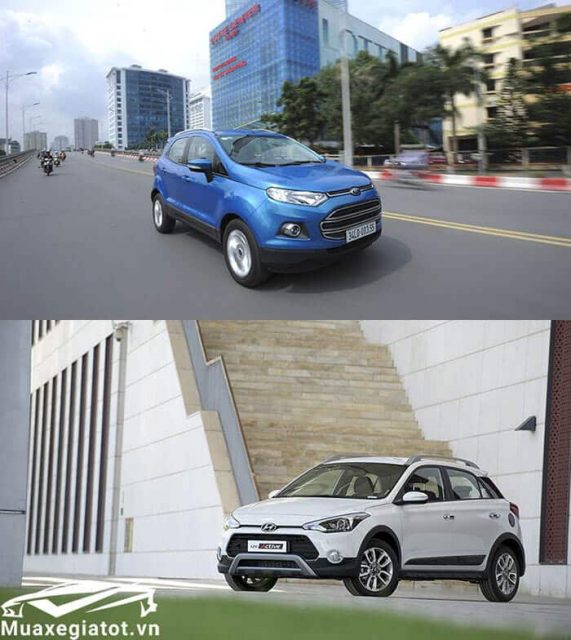 Nên chọn Ford Ecosport Titanium hay Hyundai i20 Active ?