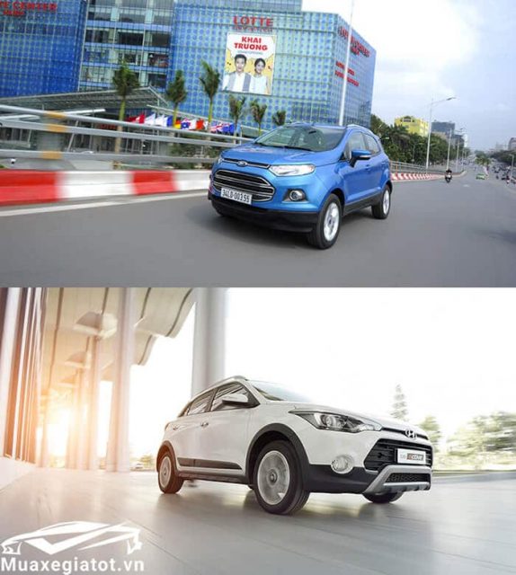 Nên chọn Ford Ecosport Titanium hay Hyundai i20 Active ?
