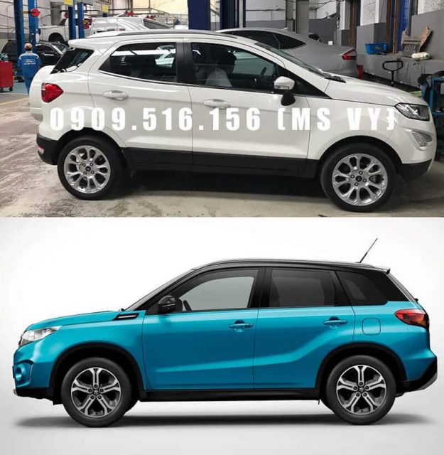 So sánh Ford Ecosport 2021 và Suzuki Vitara 2021