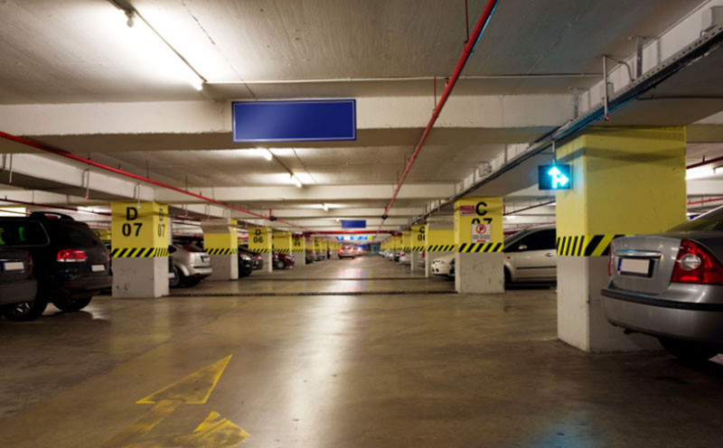 Hình ảnh minh họa bãi giữ xe chung cư hiện đại, thể hiện khả năng quản lý và tối ưu không gian đỗ xe