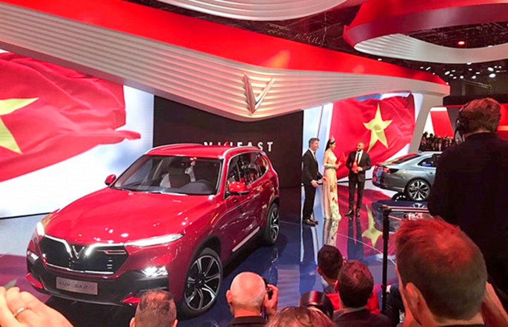 VinFast mang xe Sedan Lux A2.0 và xe SUV Lux SA 2.0 đến triển lãm ô tô Paris