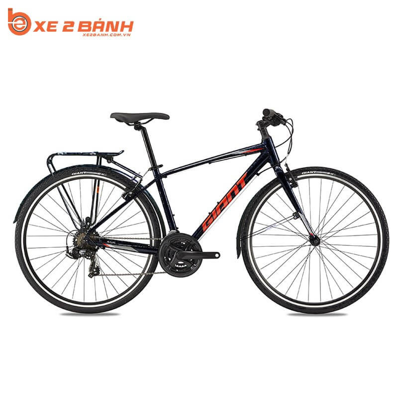 xe đạp thể thao nam GIANT 2021 ESCAPE 3 CITY màu đỏ đen