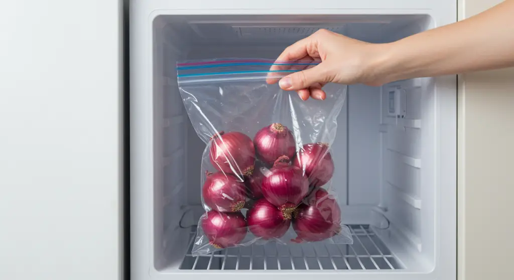 Put onions in the freezer: why you should do it every night